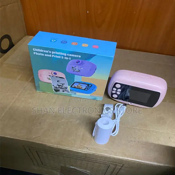 4" HD Color Touchscreen Display Print Digital Kids Cam