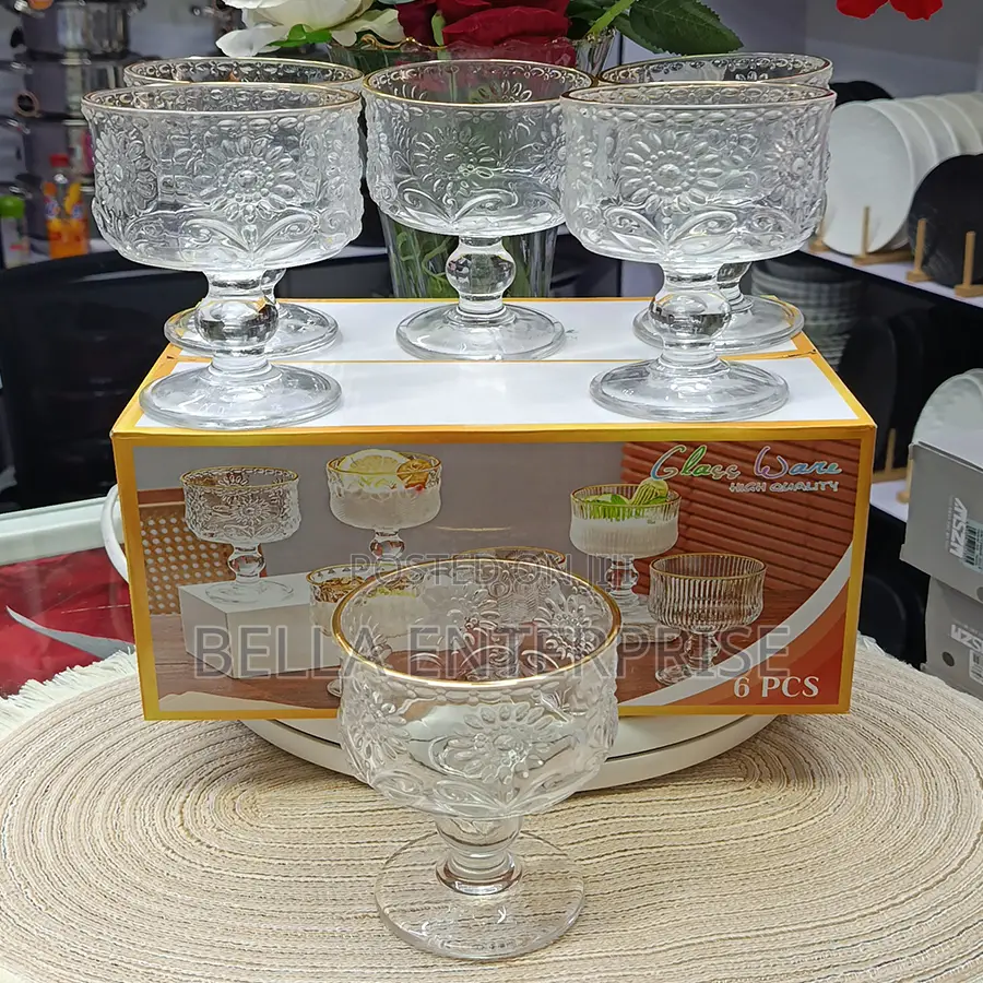 Available Custom Highball Water Glassware Vertical Ribbed Glassware
