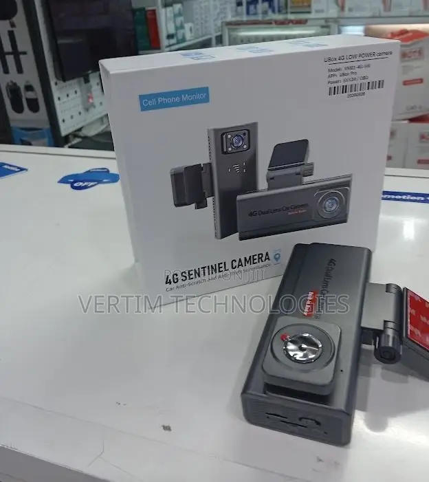 4G UBOX Smart Dash Cam Wide-Angle Car Camera With Mobile App