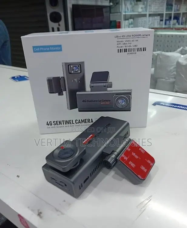 UBOX 4G Dash Cam With GPS – Full HD Driving Recorder for Cars