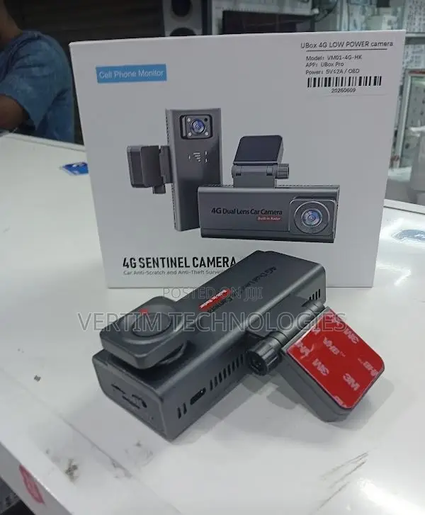 UBOX 4G Dash Cam With GPS – Full HD Driving Recorder for Cars
