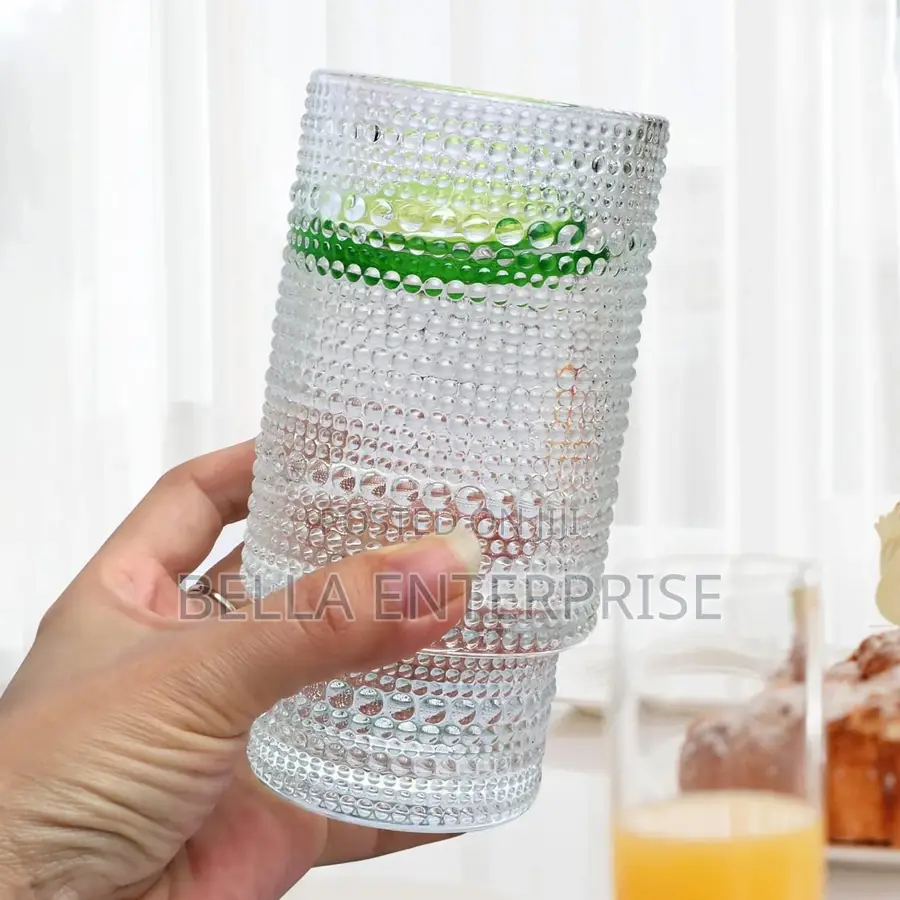 Vintage Tall Drinking Glasses 6pcs