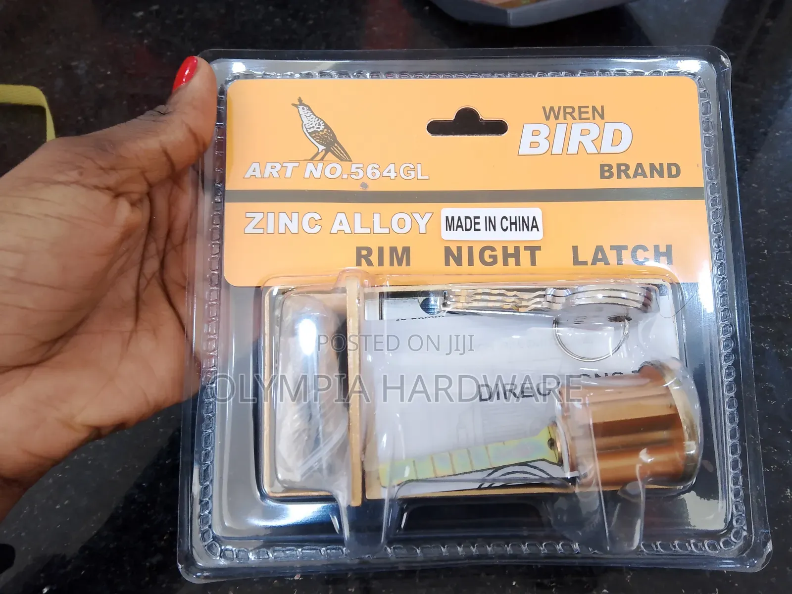 Night Latch Door Lock (Zinc Alloy) Bird