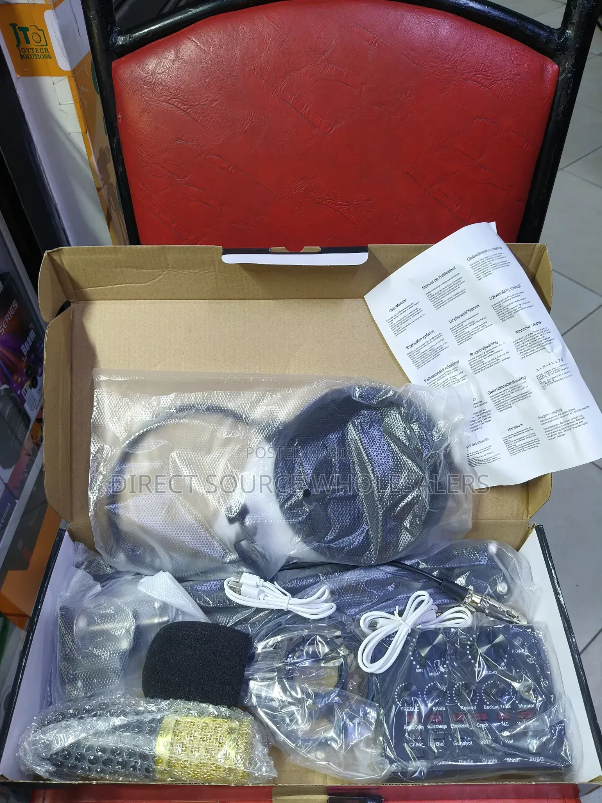 BM800 Mic With V8 Sound Card – YouTube, Podcast Music Recording