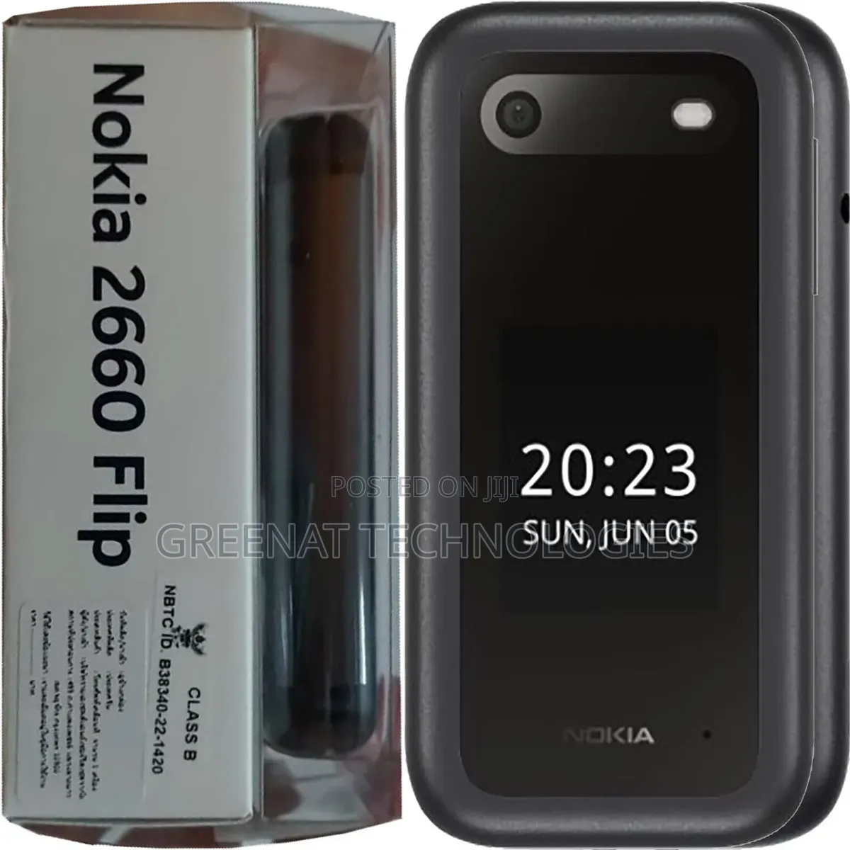 New Nokia 2660 Flip Black