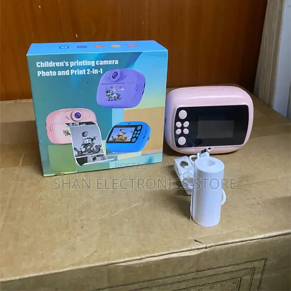 Type-C Charging Port 2.4-Inch HD Screen Print Digital Kids Cam