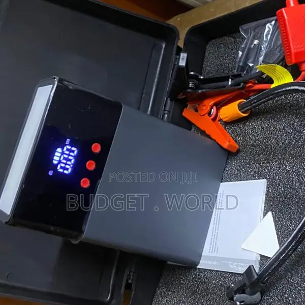 Q7 80000mAh Car Jump Starter With Tyre Inflator