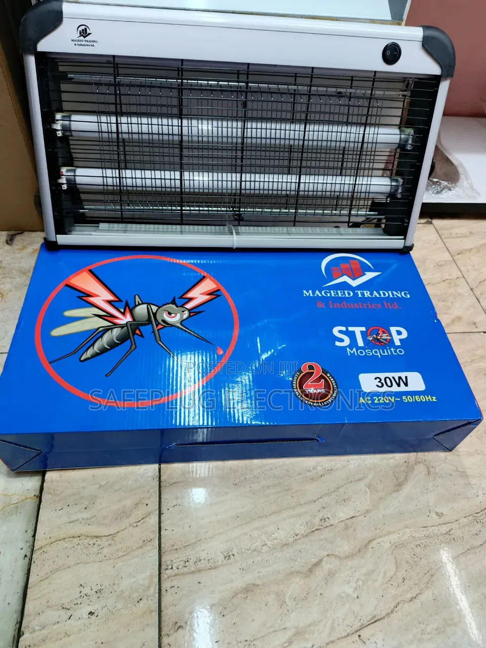Windsor 2×10 Insect Zapper – 30W Electric Fly Mosquito Killer