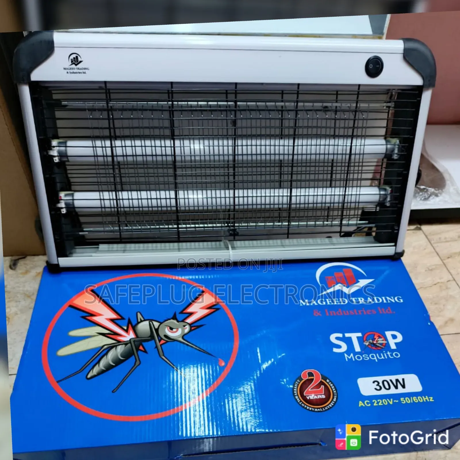 Windsor 2×10 Insect Zapper – 30W Electric Fly Mosquito Killer