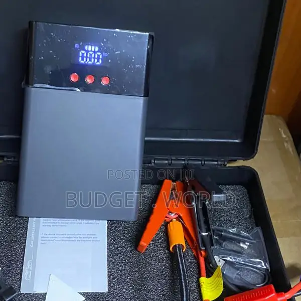 Q7 80000mAh Car Battery Booster With Tyre Pump