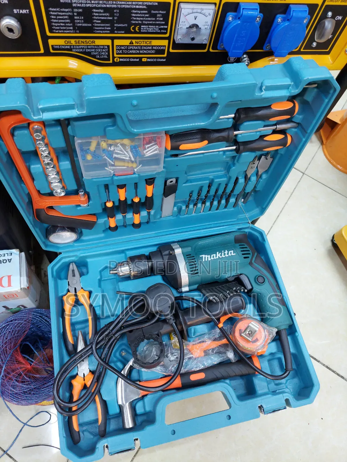 Makita Corded Impact Drillset