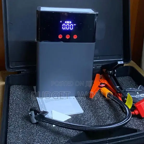 Q7 80000mAh Emergency Car Jump Starter Tyre Inflator