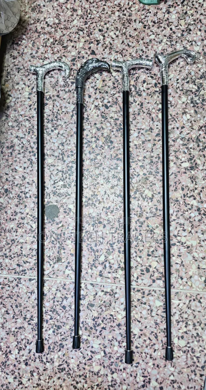 Sword Walking Stick/Gold/ Silver Handless