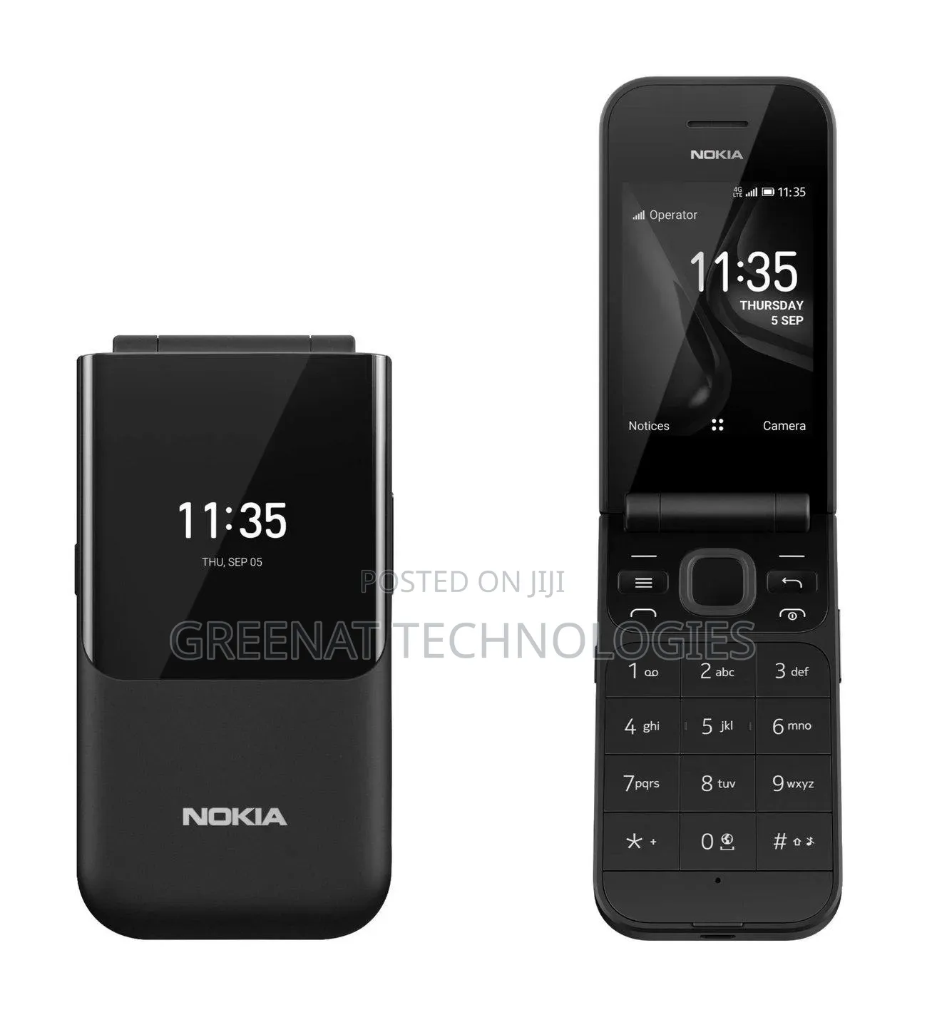 New Nokia 2720 Flip 512 GB Gray