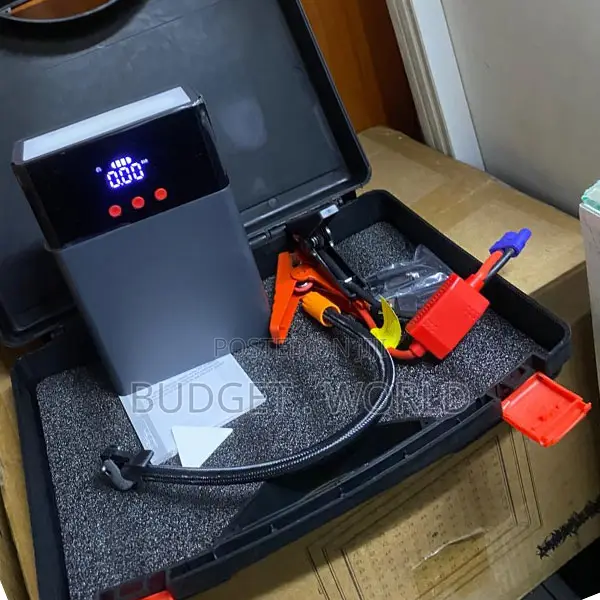 Q7 80000mAh Car Jump Starter Power Bank With Tyre Compressor
