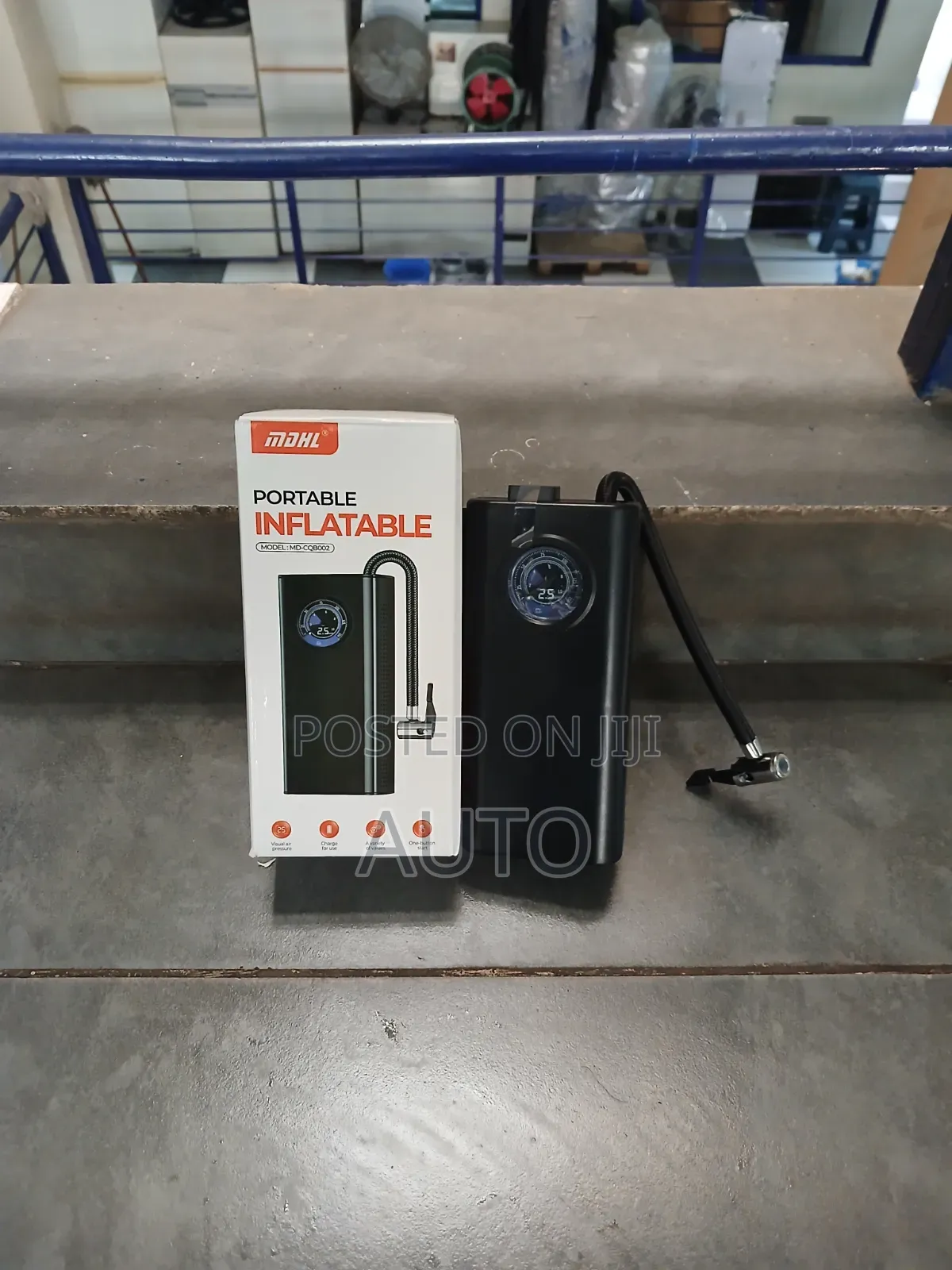 Car Charge Air Compressor | Portable Tyre Inflator Pump