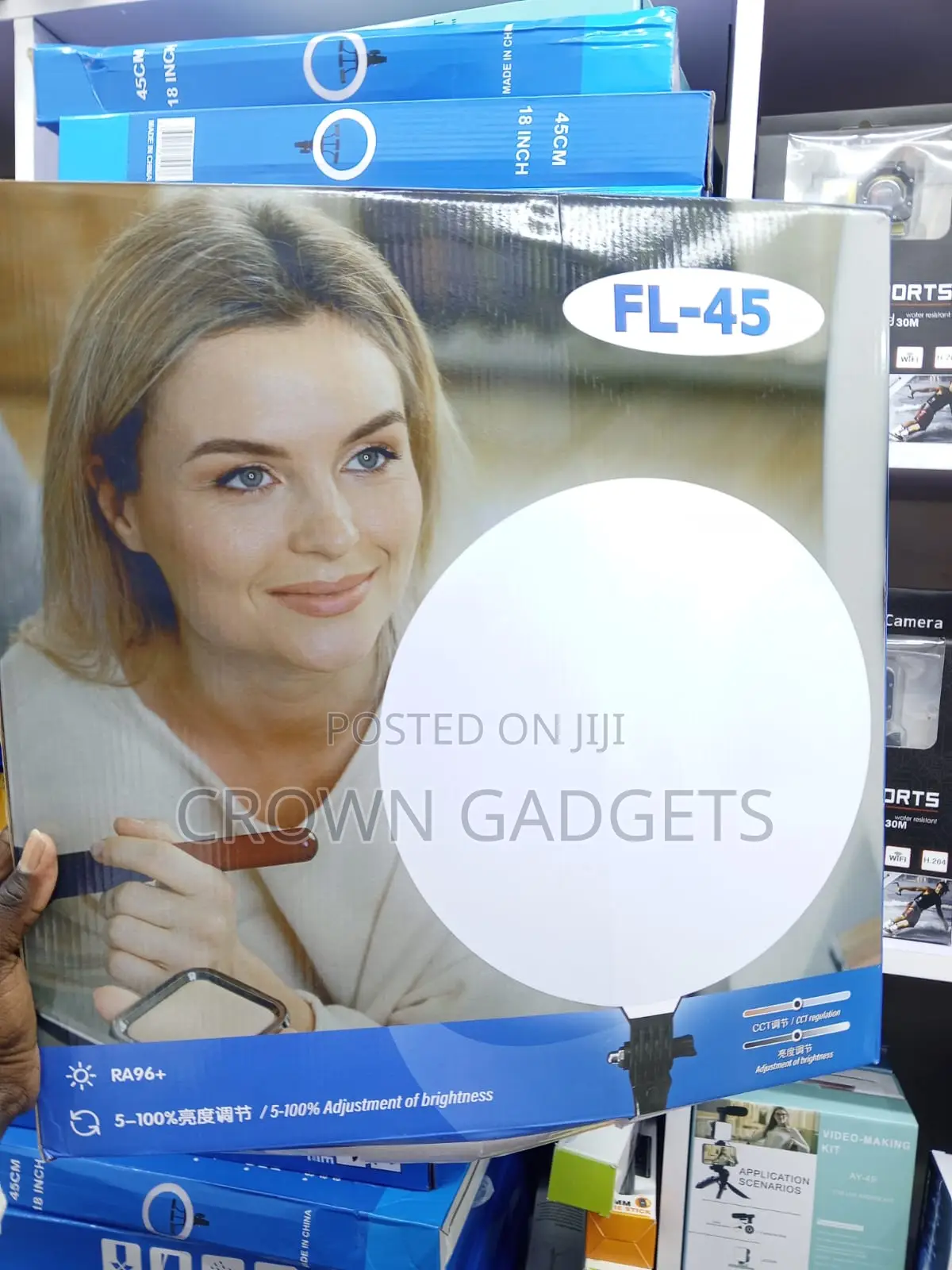 FL-45 18 Inch LED Fill Light With Stand for Photography