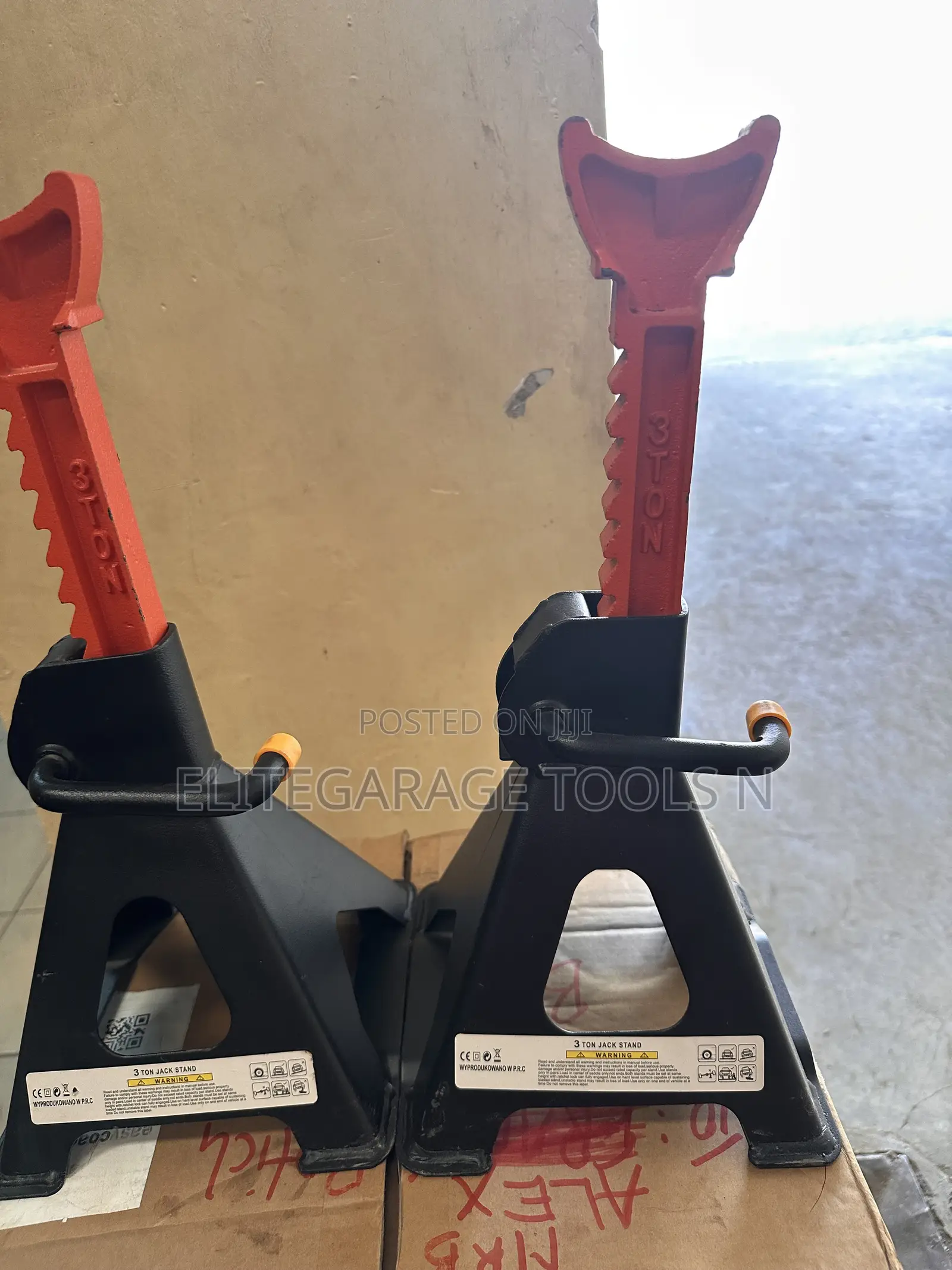 Heavy Duty Italian 3tonn Safety Stands