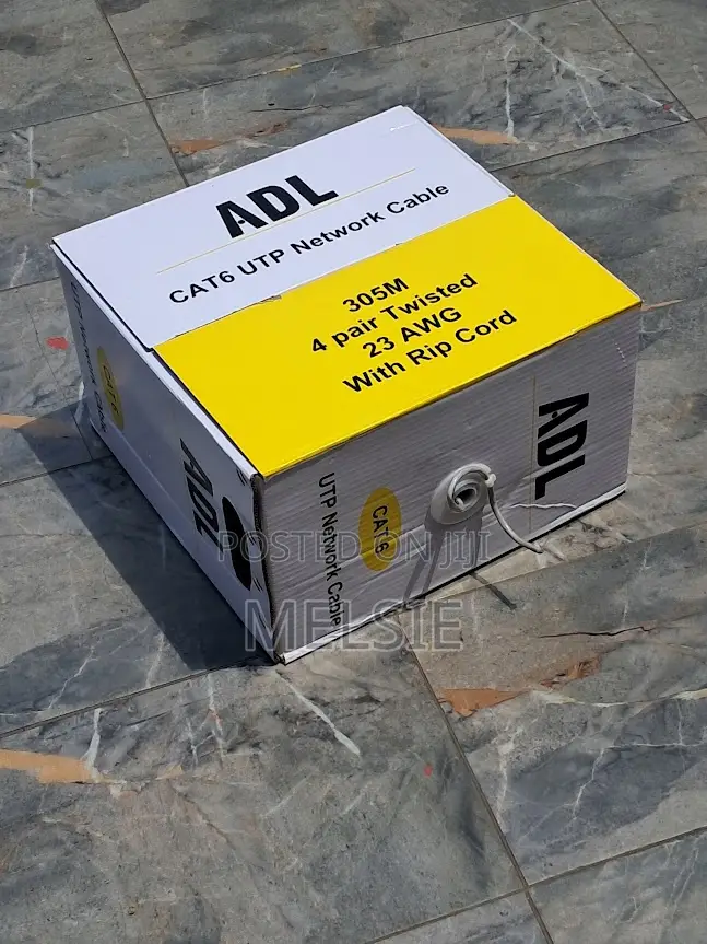 ADL CAT6 305M LAN Cable Indoor High-Speed Ethernet Internet Cable