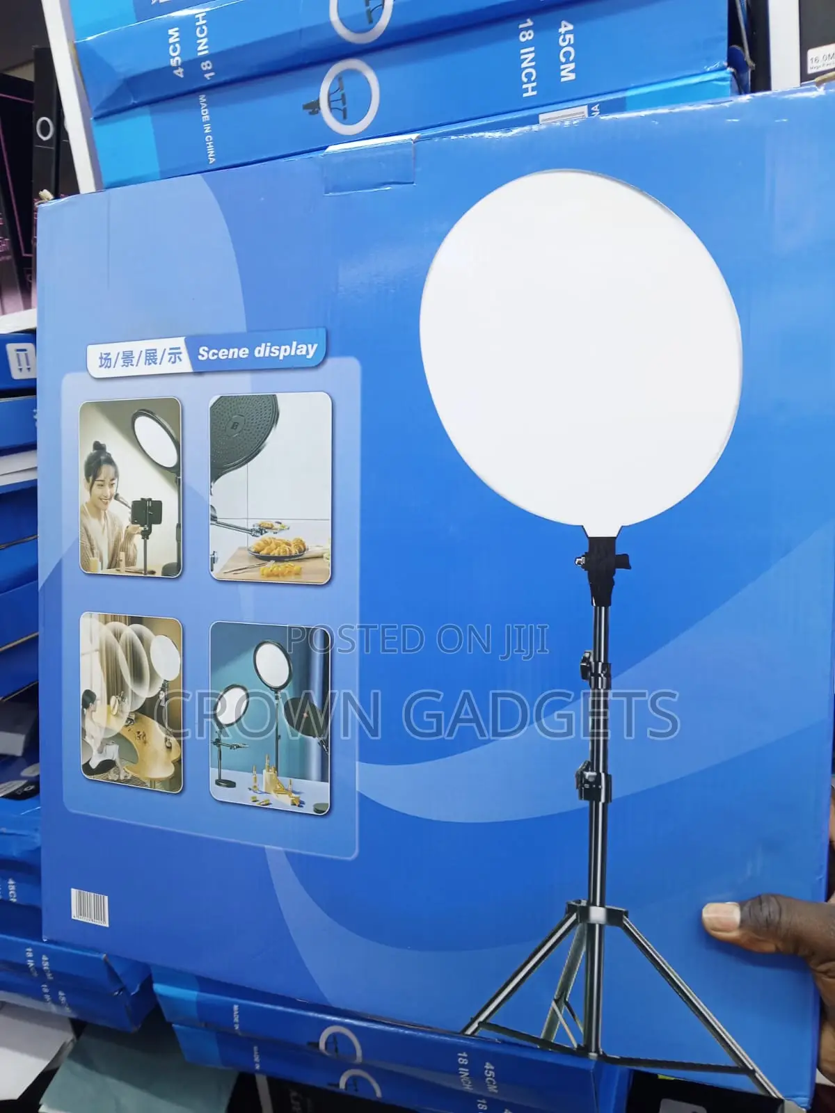 FL-45 18" LED Photography Fill Light With Adjustable Stand
