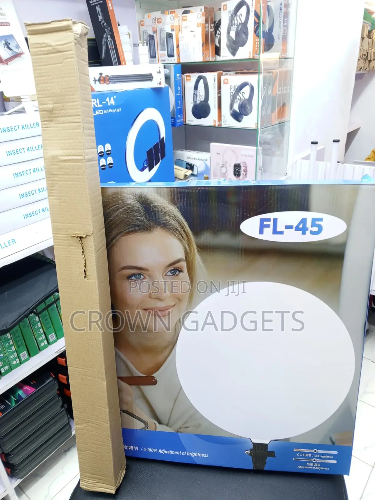 FL-45 18" LED Photography Fill Light With Adjustable Stand