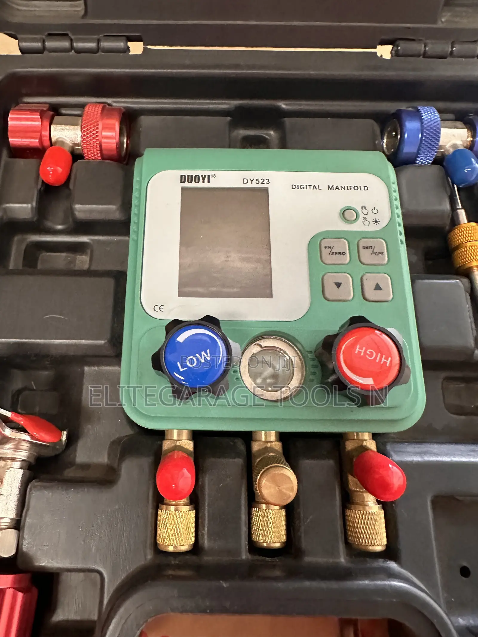 Digital Car AC Refilling, Servicing Manifold Gauge