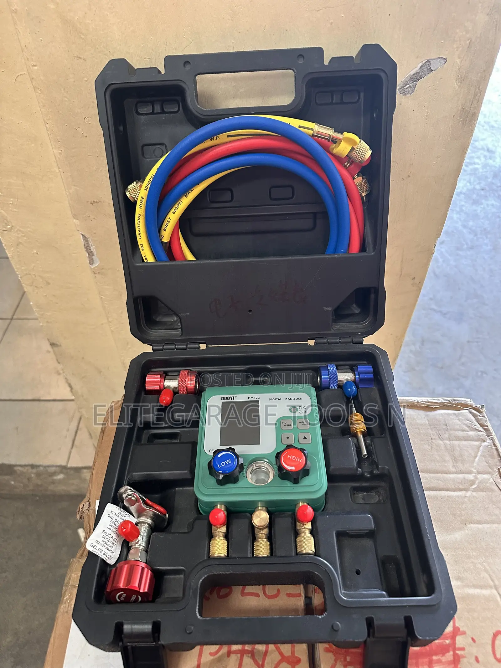 Digital Car AC Refilling, Servicing Manifold Gauge