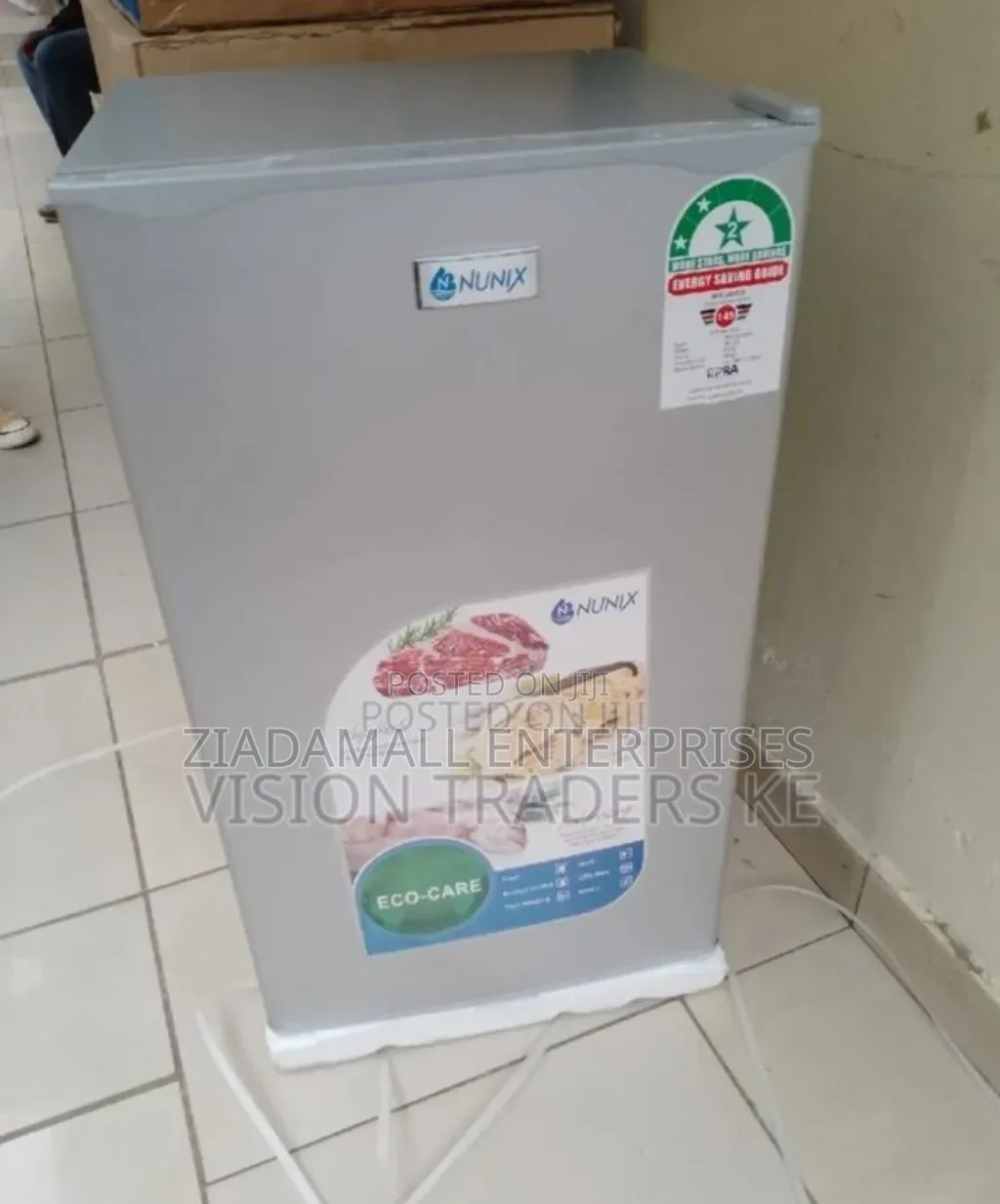 Low Power Consumption Nunix 92L Fridge. With Guard