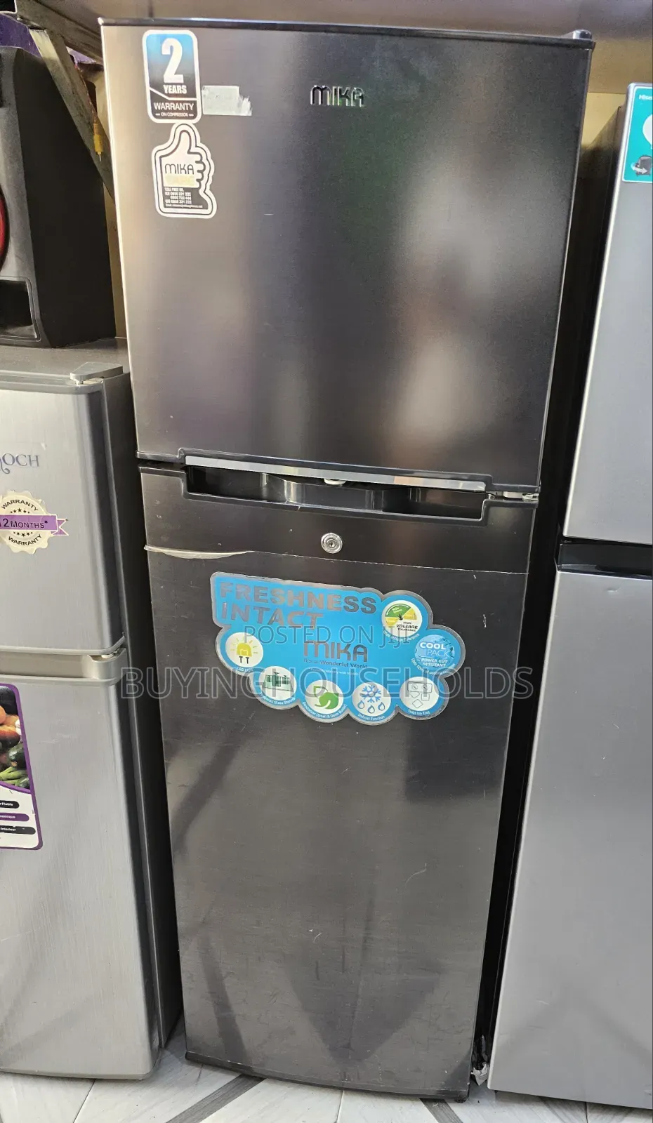 Mika 210L Fridge Slightly Used
