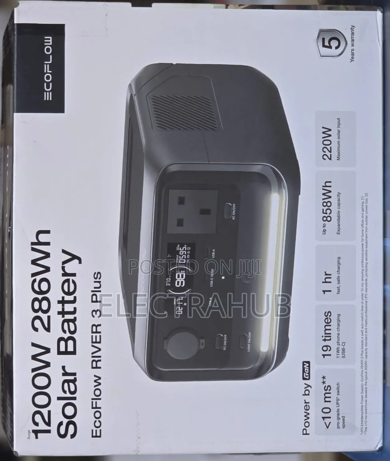 ECOFLOW RIVER 3 PLUS Brand New Sealed