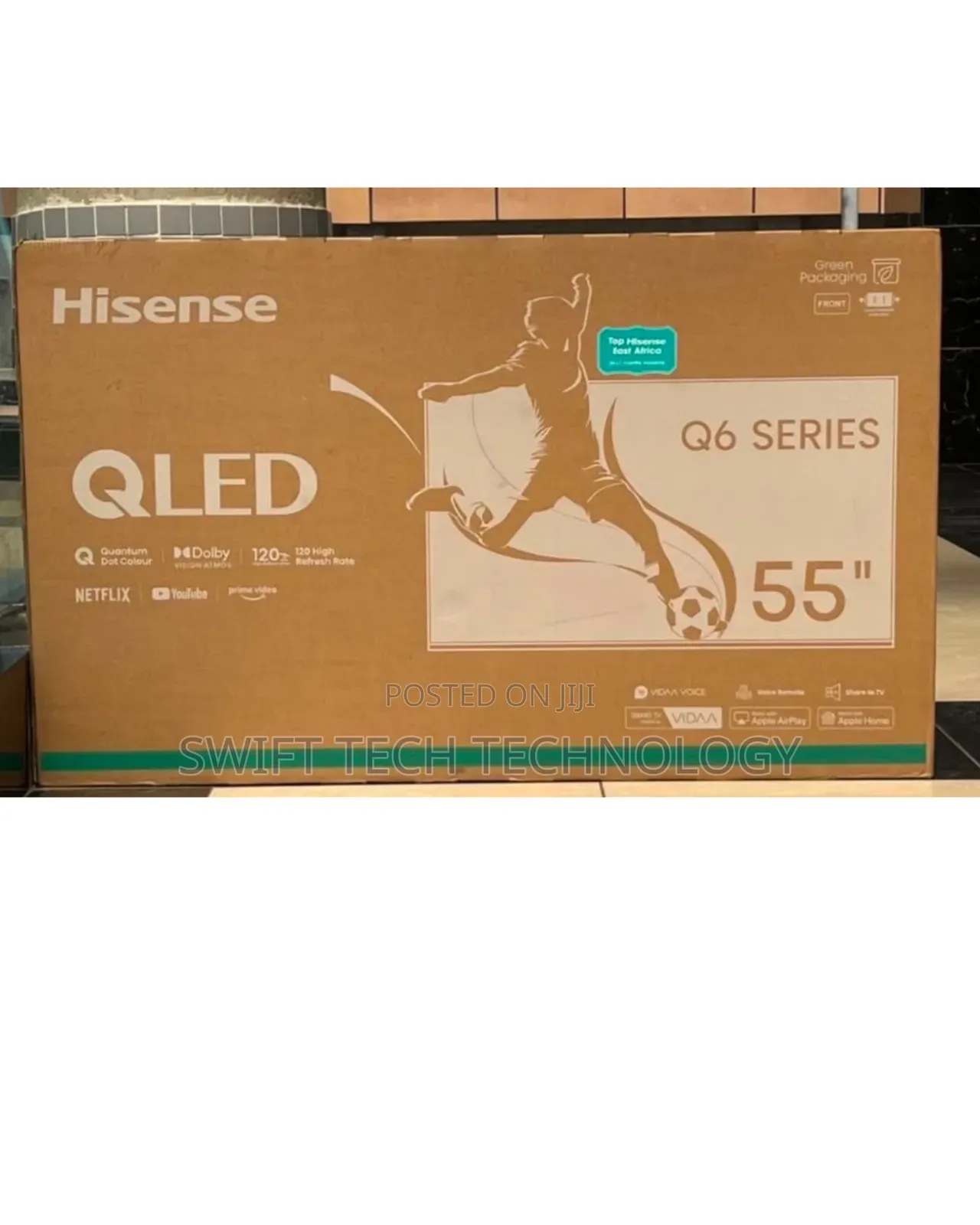 Hisense 55q6n , 55" Inch Smart TV Qled,smart TV