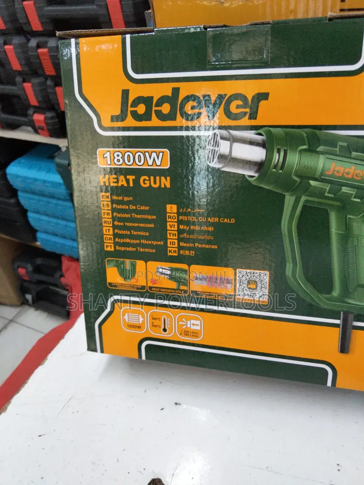 Jadever 1800watts Heat Gun