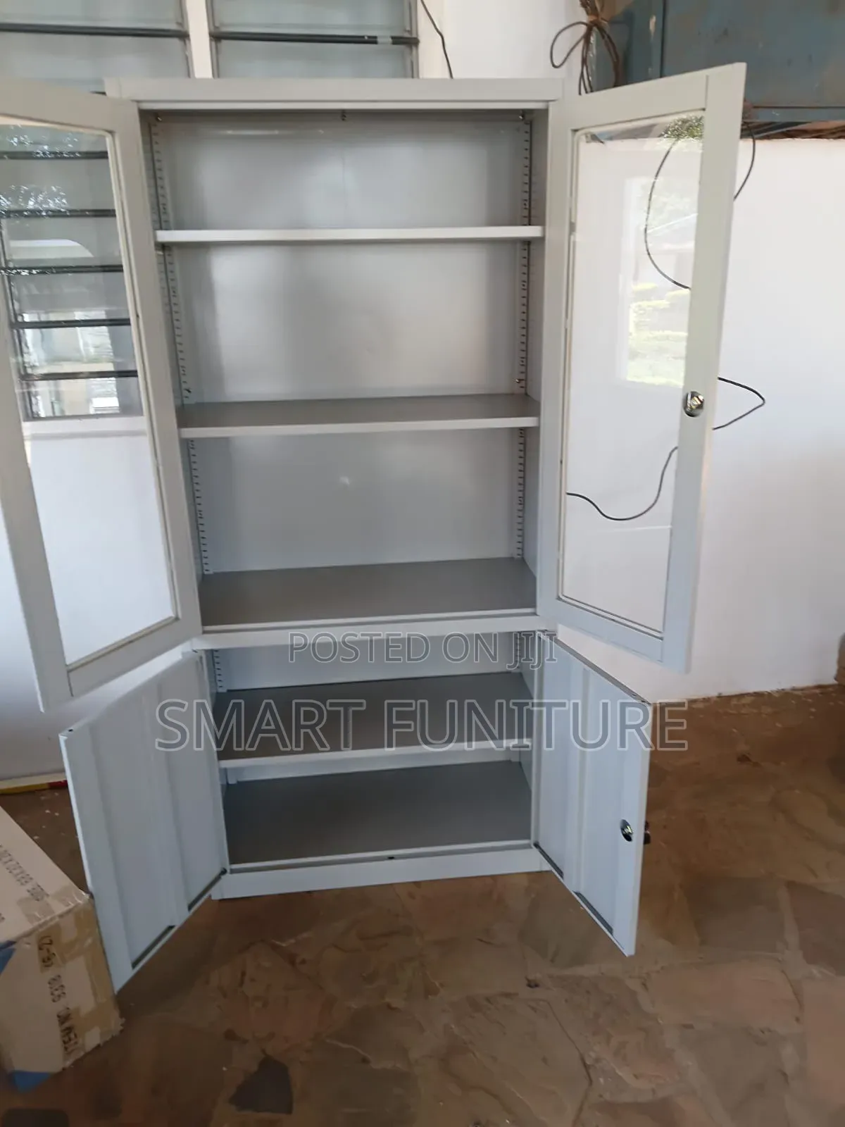Pure Metallic Filing Cabinet