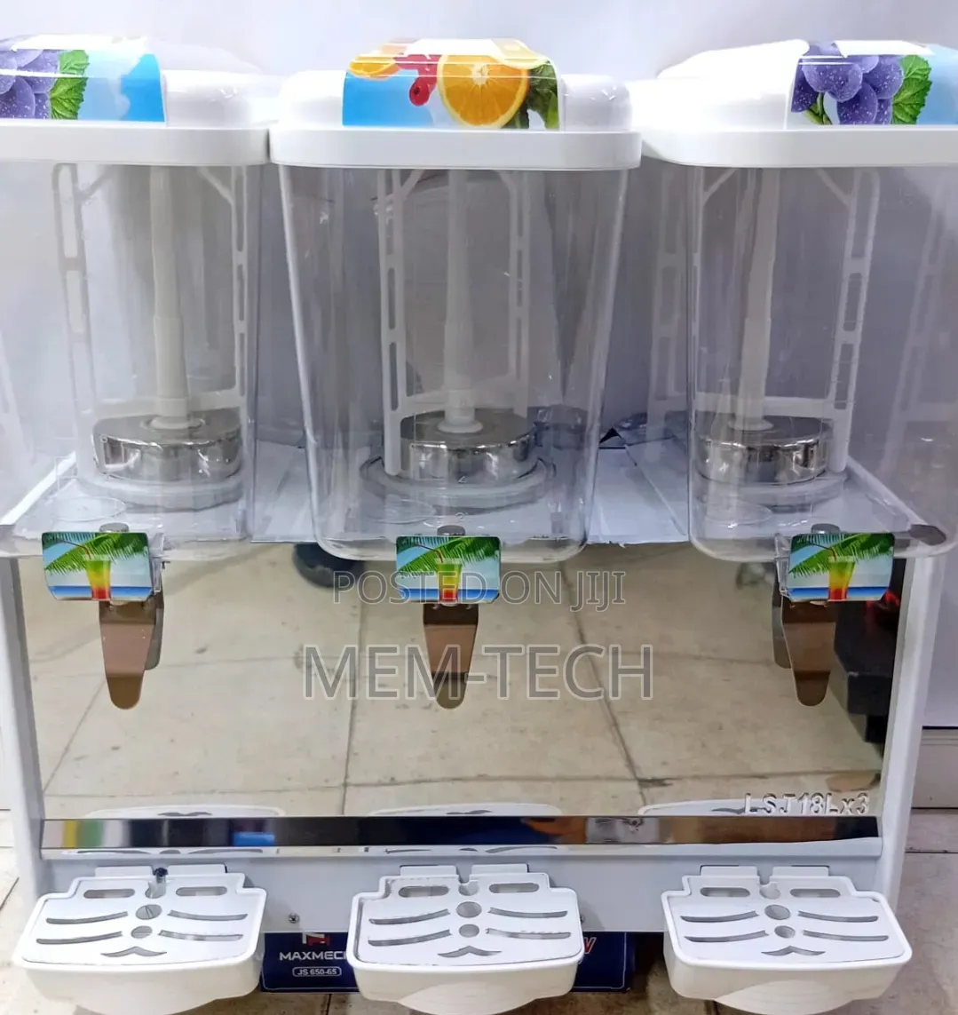 Commercial 3slot Juice Dispenser/3 Container Juicer Machine