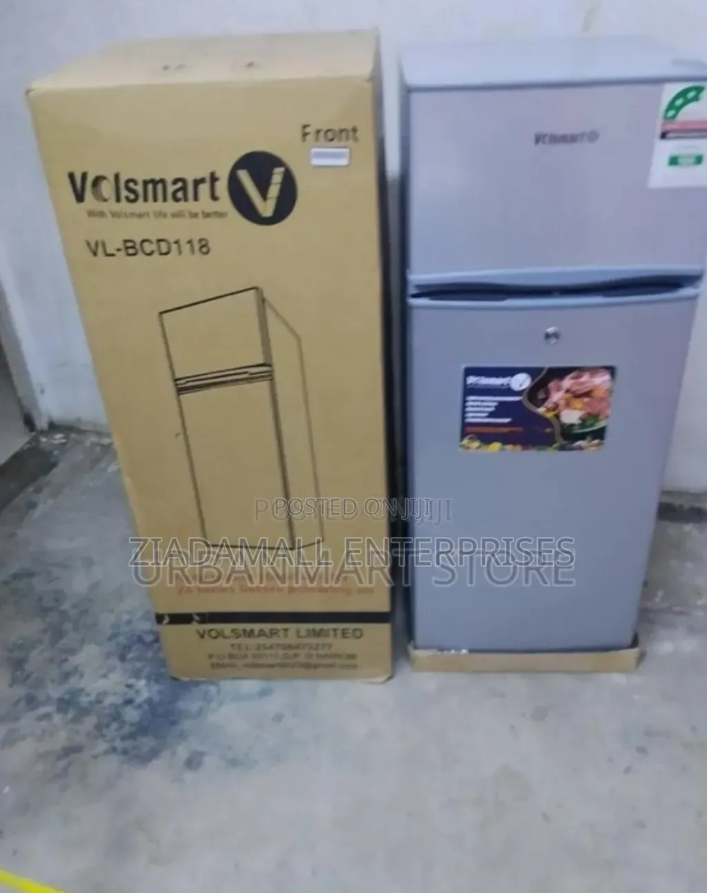 Pay on Delivery - Volsmart 118L Fridge. Refridgerator 118Litres