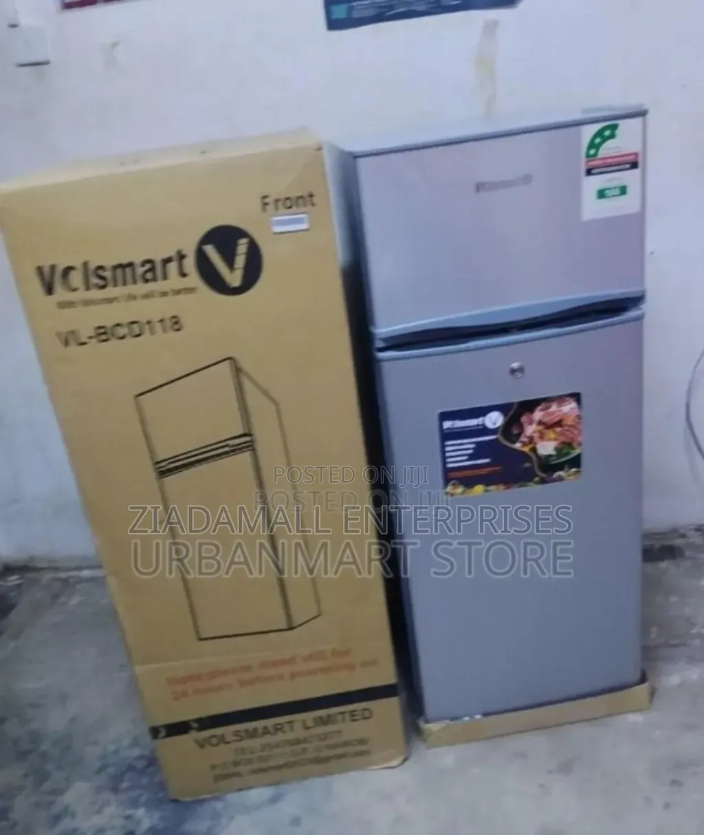 Pay on Delivery - Volsmart 118L Fridge. Refridgerator 118Litres