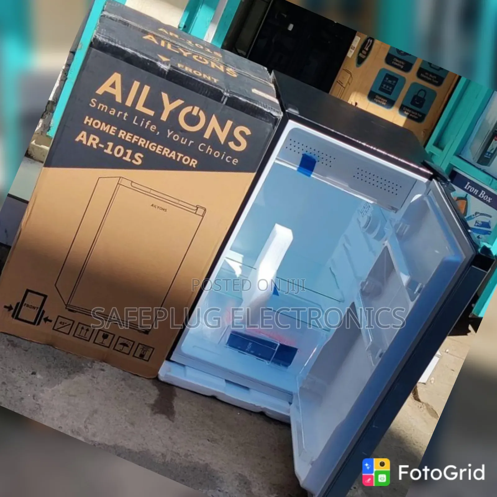 Ailyons AR-101S Home Refrigerator _Convenient Food Storage Fridge