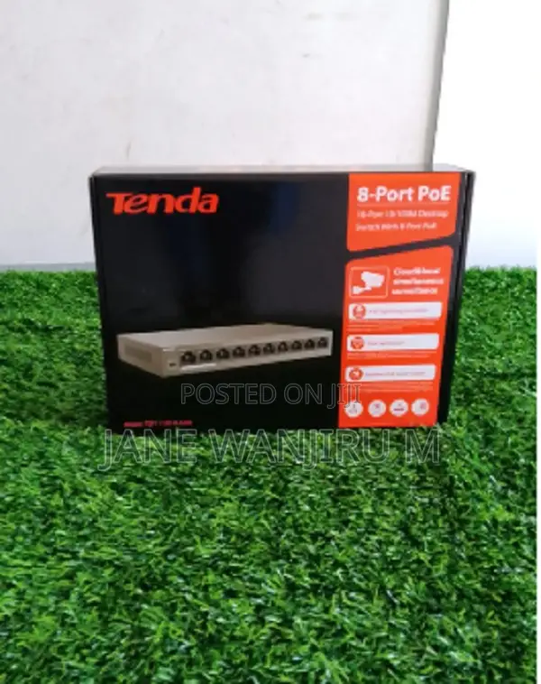 Tenda 8-Port CCTV Network Switch