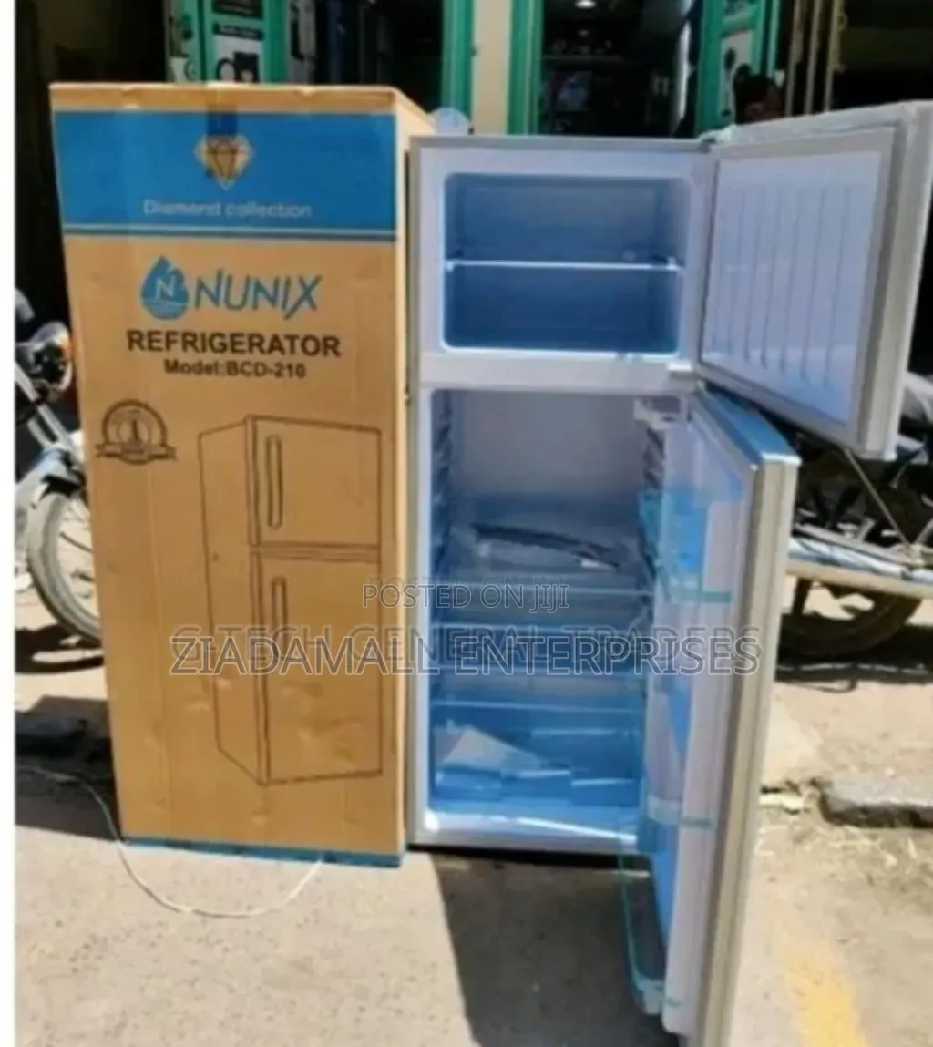 Bcd210L.Nunix 210L Fridge. With Free Guard