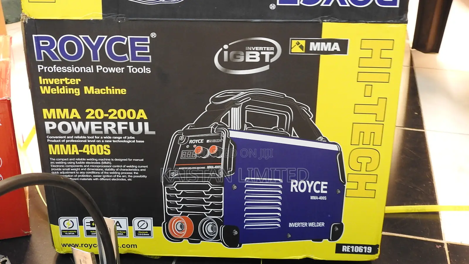 Royce Mma-400s 400a Arc Inverter Welder. Mma 400 S Inverter Welding