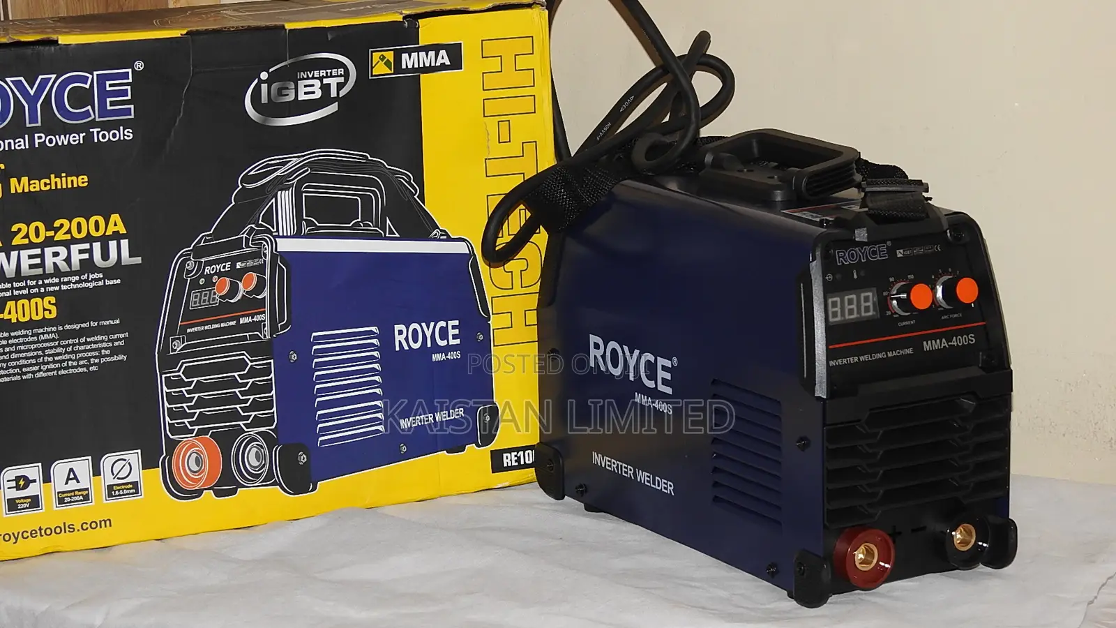 Royce 400a Welding Machine 220v Mma Inverter. Mma 400 S Inverter