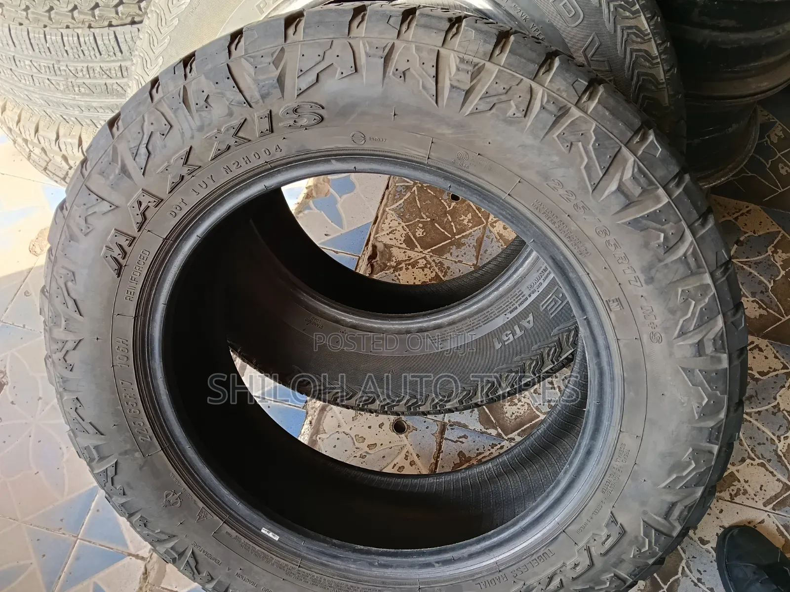 Maxxis 225/65r17 Used