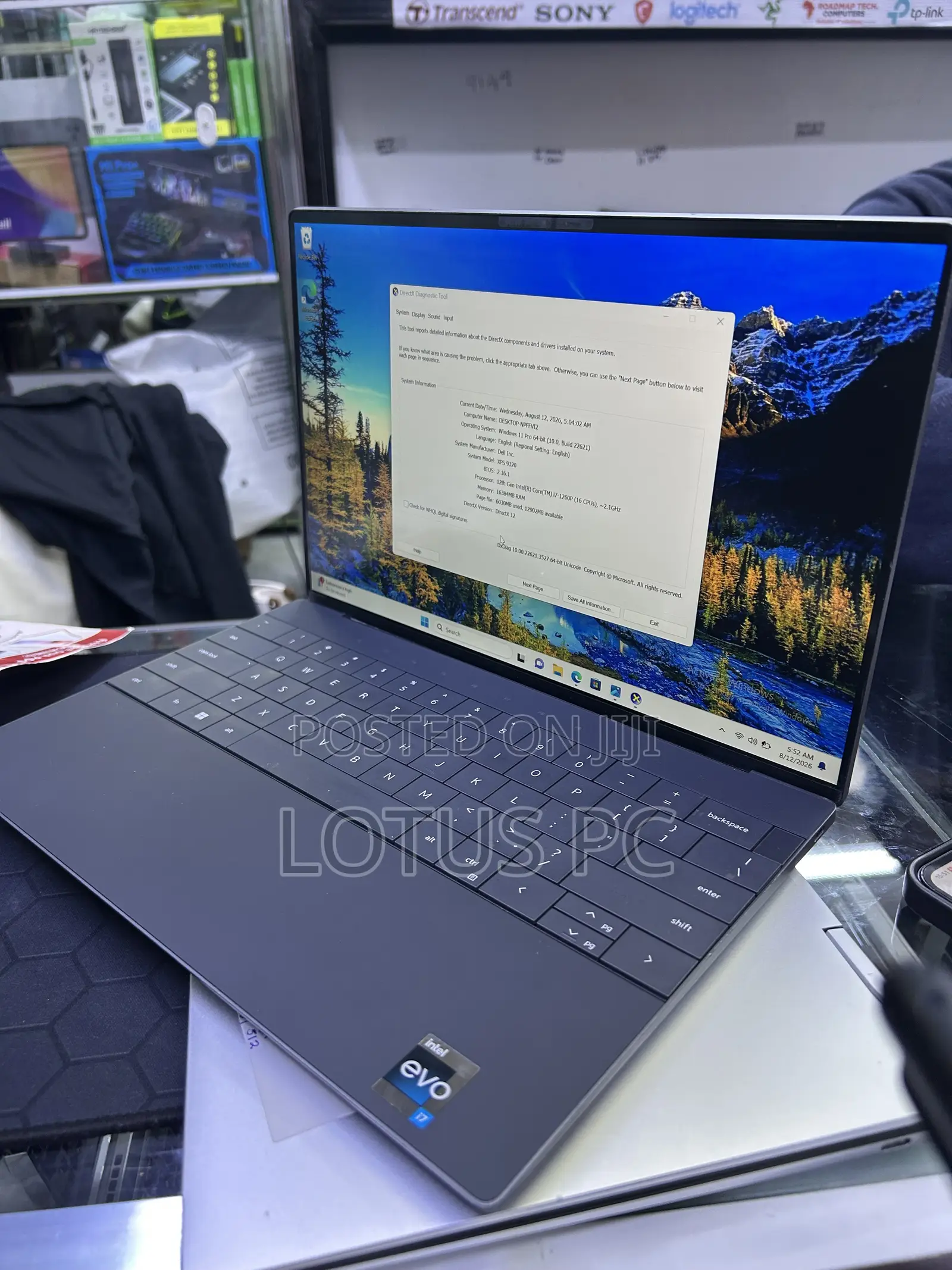 Laptop Dell XPS 13 9320 16GB Intel Core i7 SSD 512GB