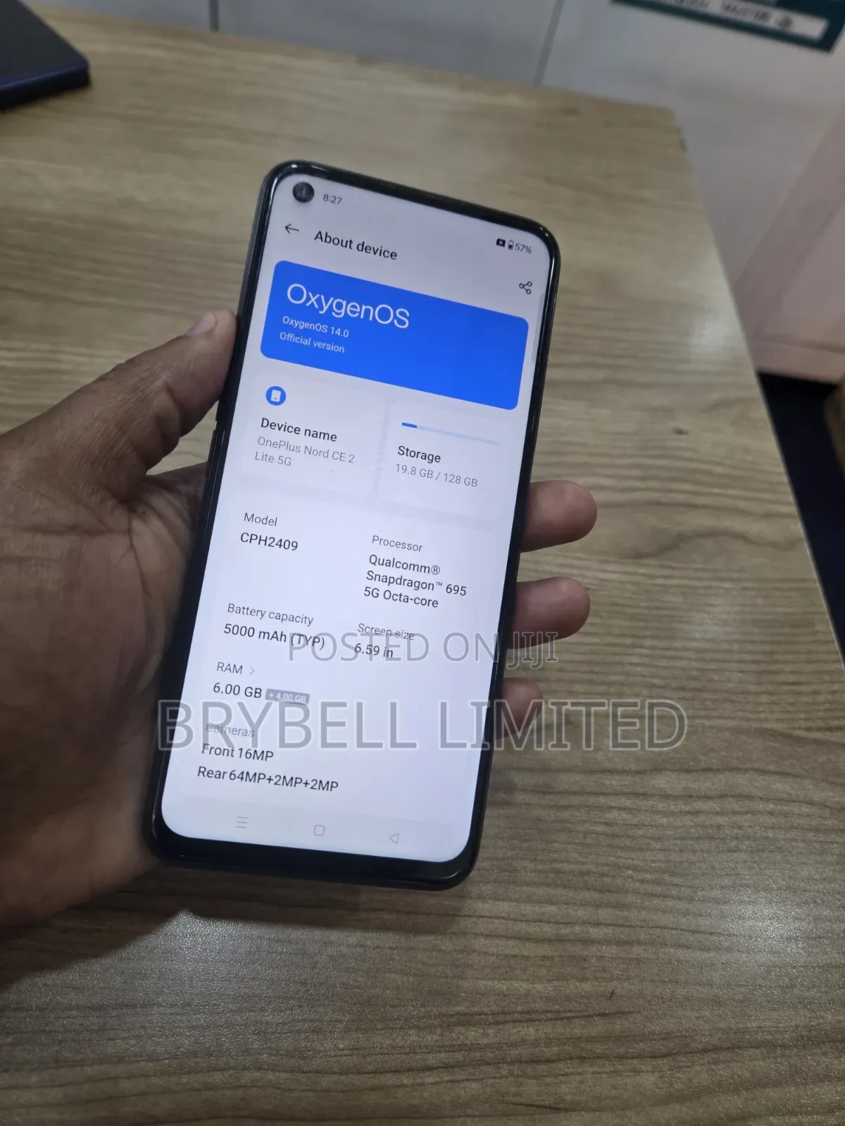 OnePlus Nord CE 2 5G 128 GB Black