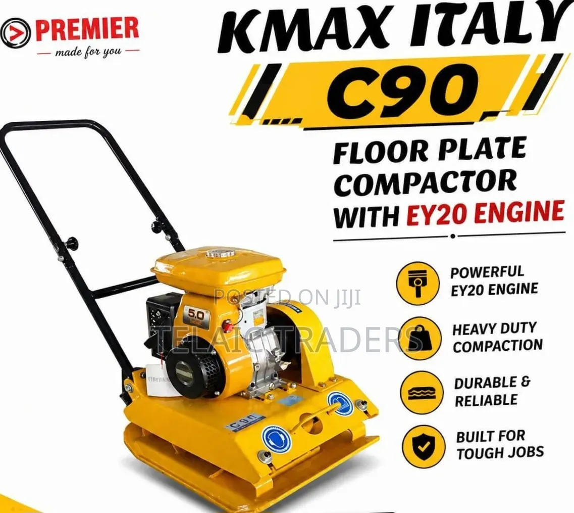 Kmax Italy C90 Floor Plate Compactor With EY20 ENGINE