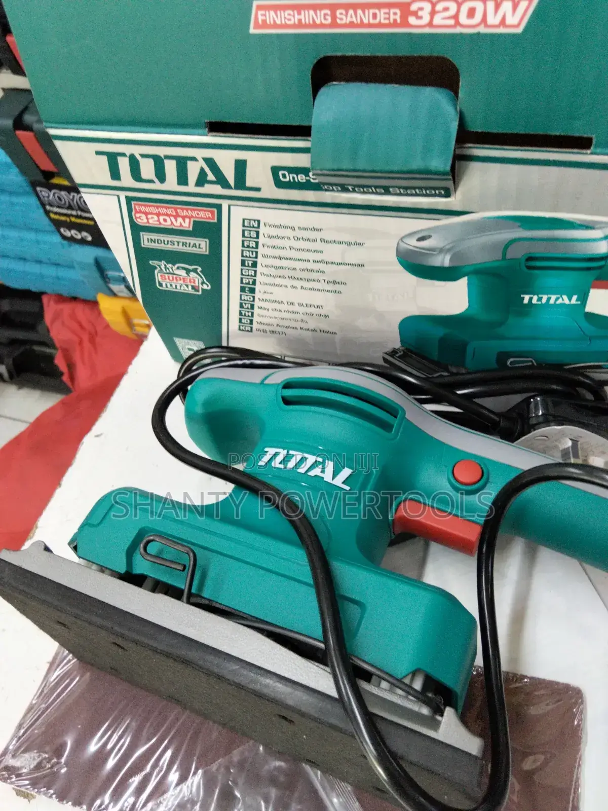Total Finishing Sander 320 Watts