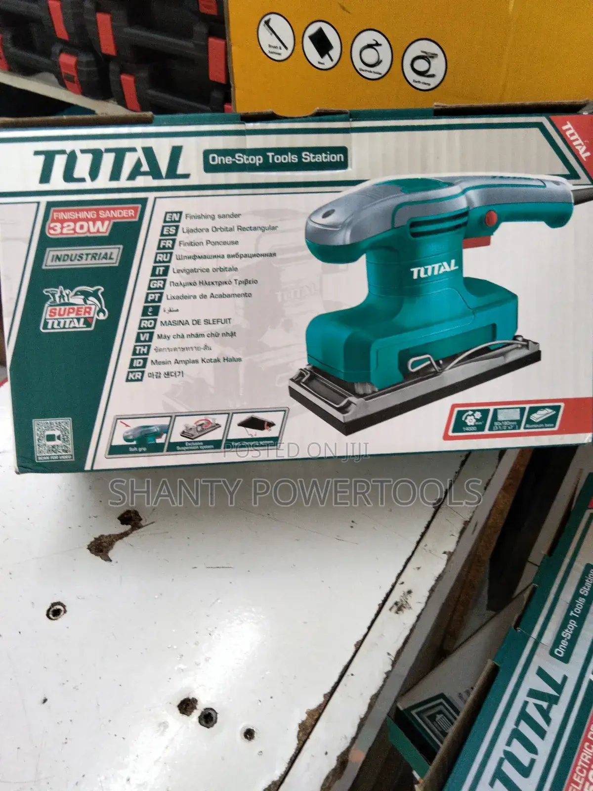 Total Finishing Sander 320 Watts