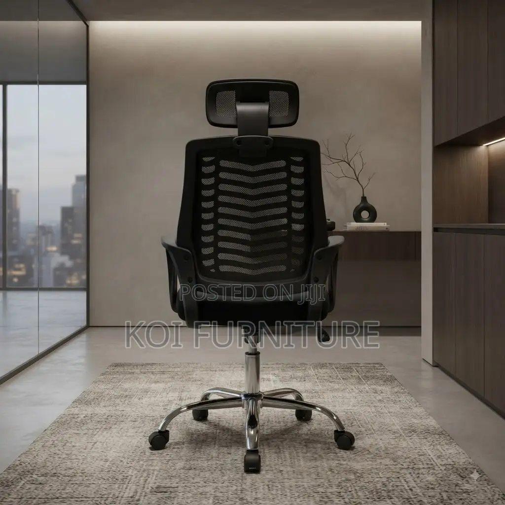 Office Chairs; Long Backrest Ergonomic Fabric Reclining Chairs