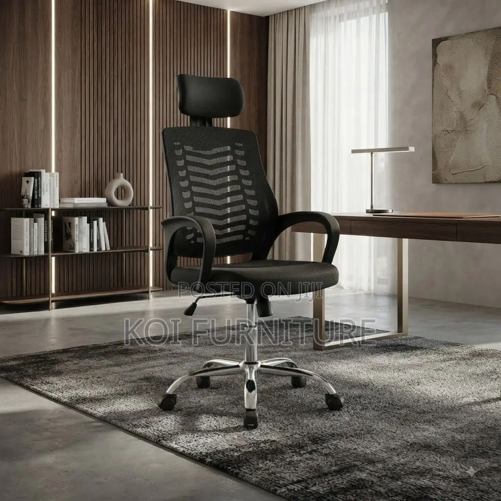 Office Chairs; Long Backrest Ergonomic Fabric Reclining Chairs