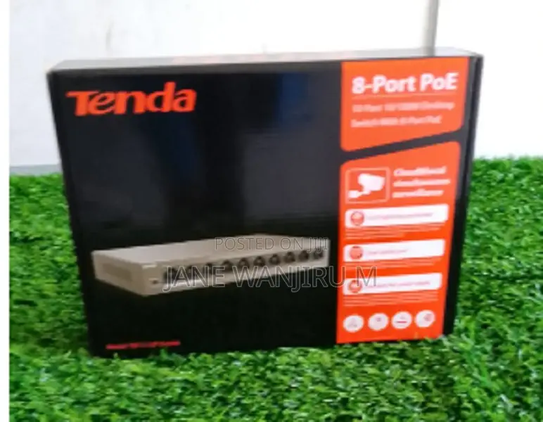 Tenda 8-Port Network Switch for IP Surveillance